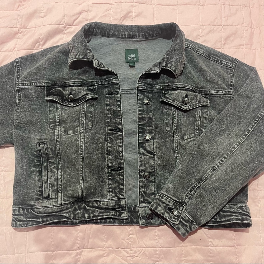 Black Jean Jacket